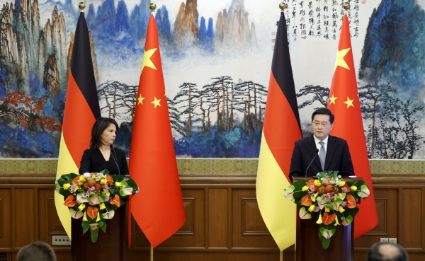 Trung Quốc kêu gọi Đức ủng hộ thống nhất đất nước
